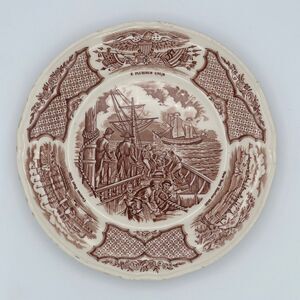 Alfred Meakin Fair Winds U.S. Constellation Dinner Plate